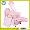 2015 Hot selling products baby crib with wheels